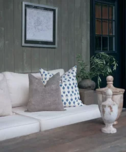 Soil To Studio Home Goods Myra Ikat Throw Pillow Cover