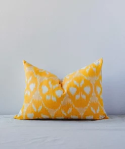 Soil To Studio Navya Ikat Throw Pillow Cover