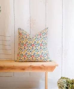 Soil To Studio Priya Linen Throw Pillow Cover