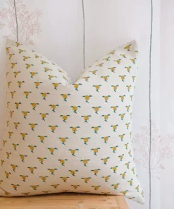 Soil To Studio Rhea Linen Throw Pillow Cover