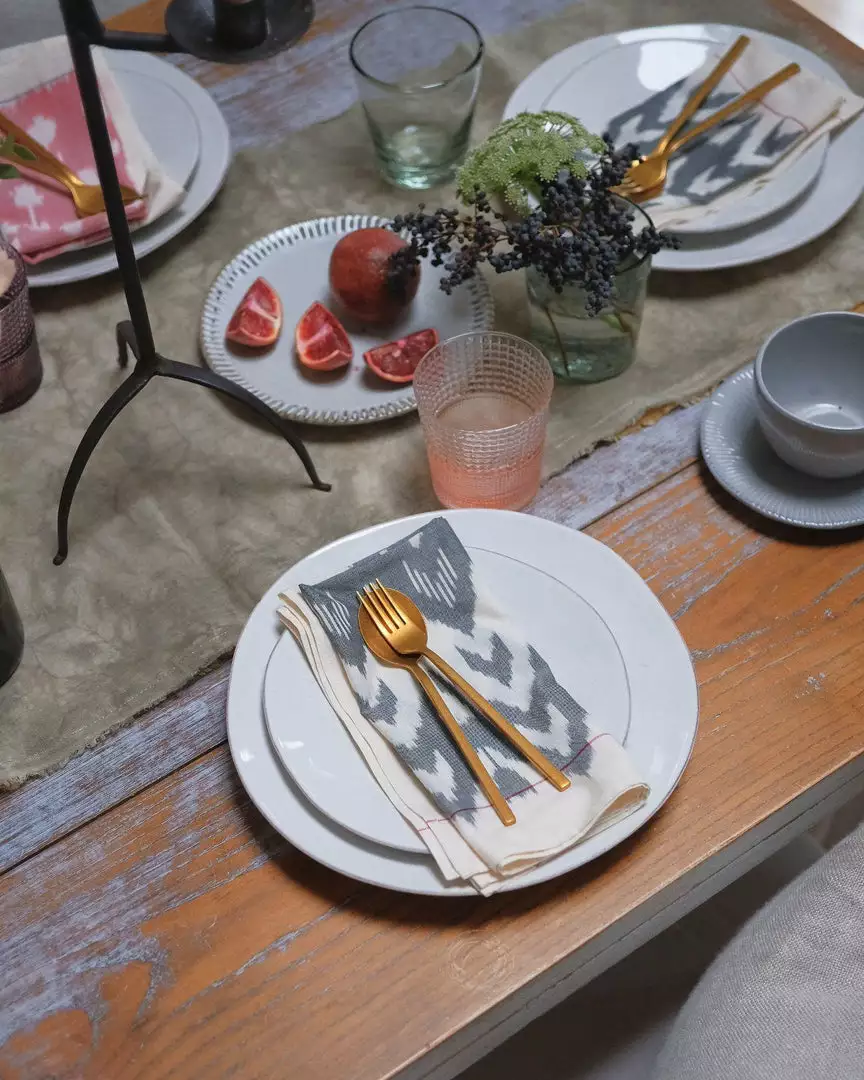 Soil To Studio Ruhi Ikat Napkin Set 4 Soil To Studio Ruhi Ikat Napkin Set