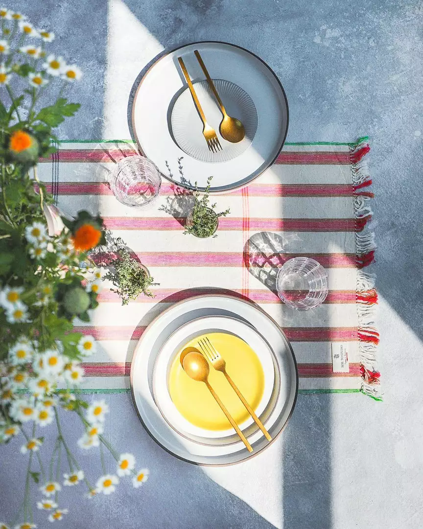 Soil To Studio Sarla Table Runner 2 Soil To Studio Sarla Table Runner