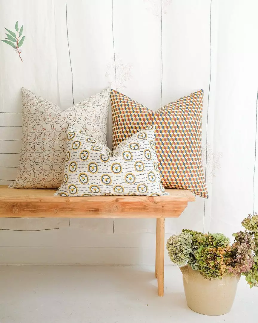 Soil To Studio Home Goods Tanya Linen Throw Pillow Cover 3 Soil To Studio Home Goods Tanya Linen Throw Pillow Cover