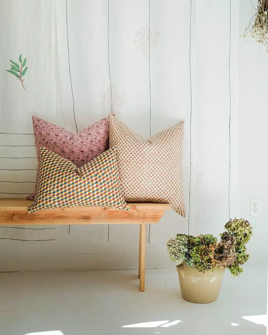 Soil To Studio Home Goods Tanya Linen Throw Pillow Cover 2 Soil To Studio Home Goods Tanya Linen Throw Pillow Cover