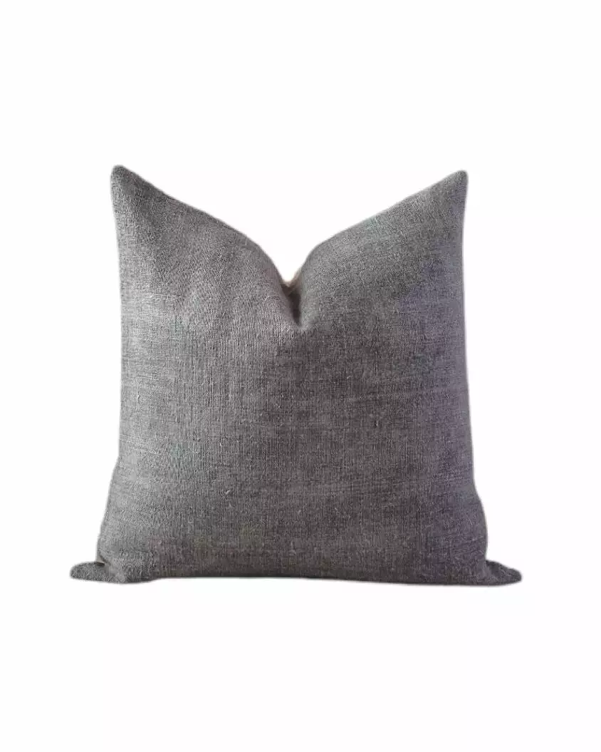 Soil To Studio Urmi Upcycled Hemp Throw Pillow Cover Home Goods 2 Soil To Studio Urmi Upcycled Hemp Throw Pillow Cover Home Goods