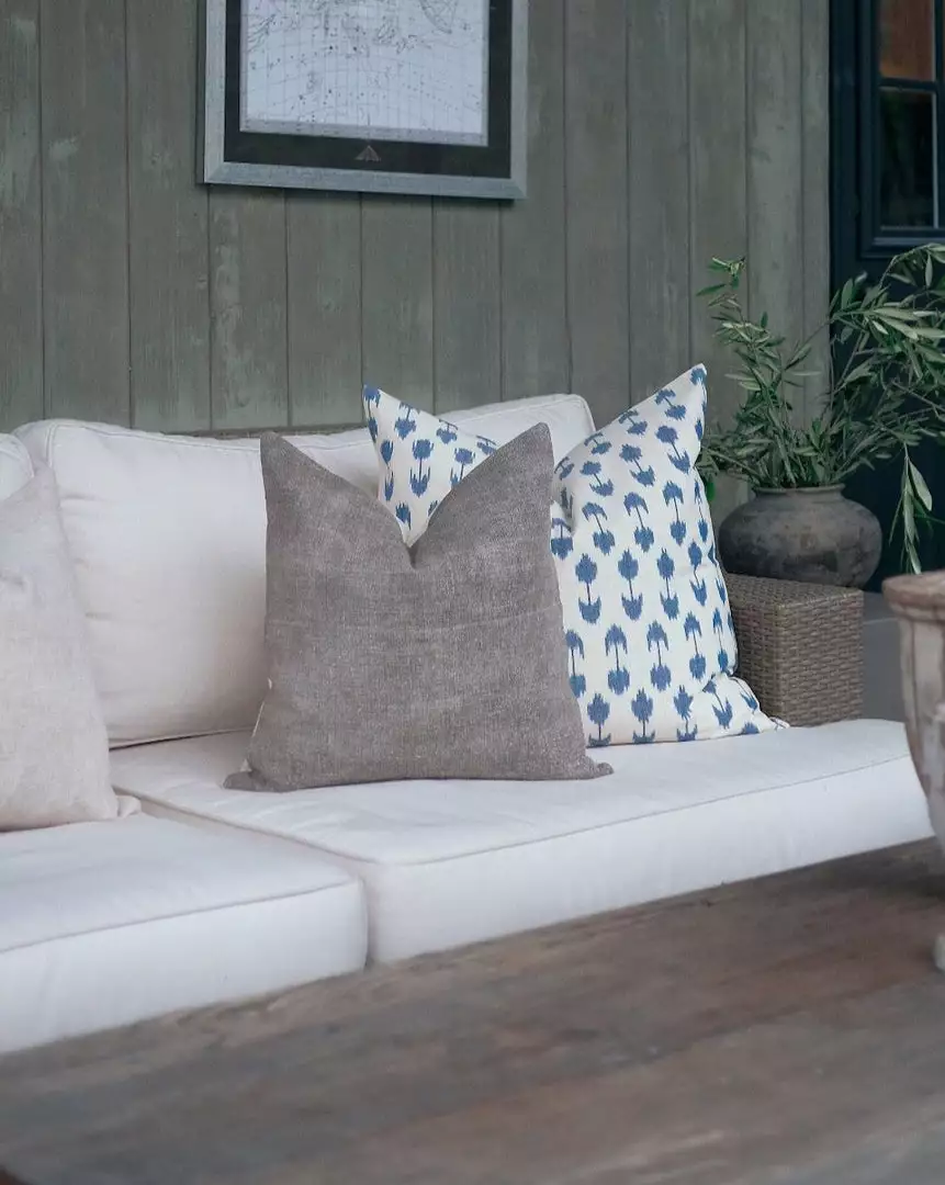 Soil To Studio Urmi Upcycled Hemp Throw Pillow Cover Home Goods 1 Soil To Studio Urmi Upcycled Hemp Throw Pillow Cover Home Goods