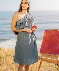 Valani Clothing Sokha Hemp Midi Dress