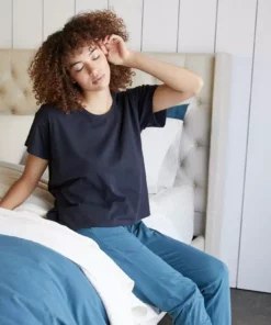 Coyuchi Pajamas + Loungewear Solstice Boxy Tee