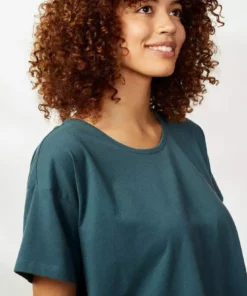 Coyuchi Pajamas + Loungewear Solstice Boxy Tee