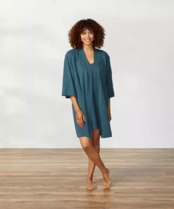 Coyuchi Solstice Short Robe