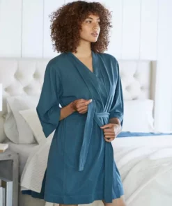 Coyuchi Solstice Short Robe