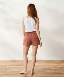 Coyuchi Best Sellers Solstice Short - Rosehip