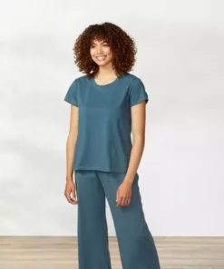 Coyuchi Solstice Short Sleeve Crew Tee