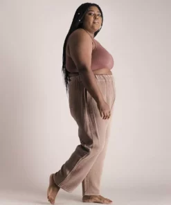 Soluna Collective Chestnut Relaxed Pants Clothing