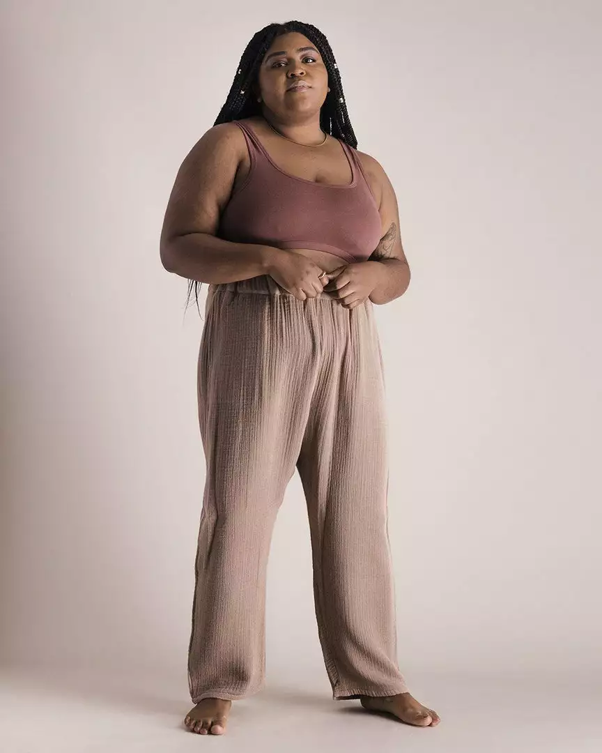 Soluna Collective Chestnut Relaxed Pants Clothing 6 Soluna Collective Chestnut Relaxed Pants Clothing