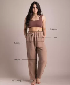 Soluna Collective Chestnut Relaxed Pants Clothing 13 Soluna Collective Chestnut Relaxed Pants Clothing