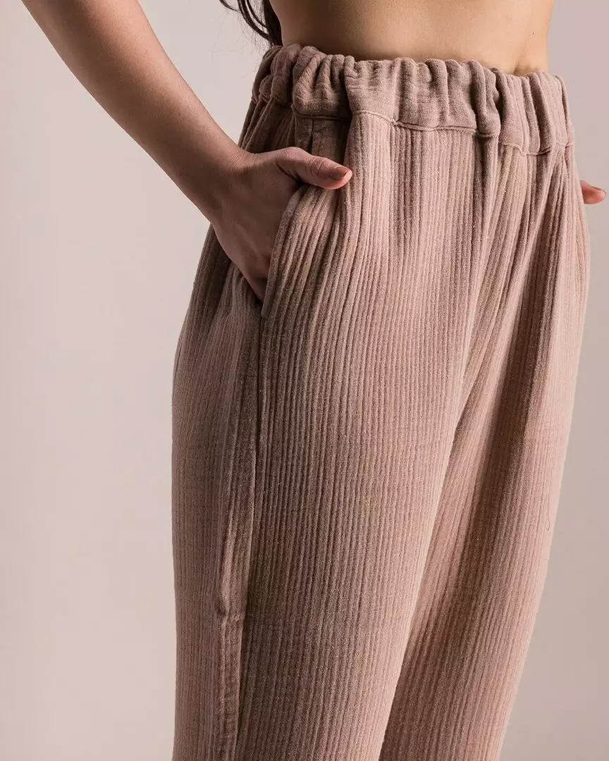 Soluna Collective Chestnut Relaxed Pants Clothing 9 Soluna Collective Chestnut Relaxed Pants Clothing