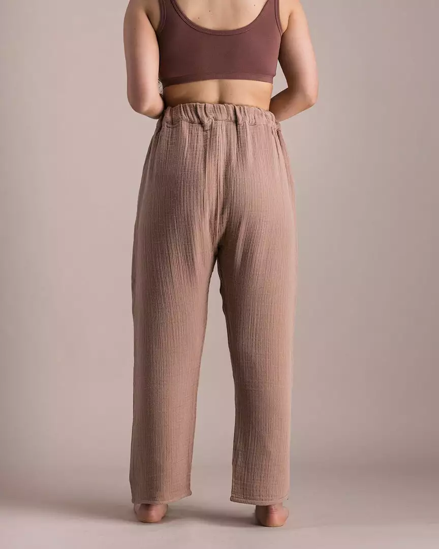 Soluna Collective Chestnut Relaxed Pants Clothing 4 Soluna Collective Chestnut Relaxed Pants Clothing