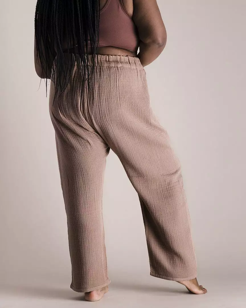 Soluna Collective Chestnut Relaxed Pants Clothing 7 Soluna Collective Chestnut Relaxed Pants Clothing