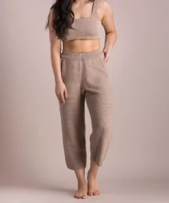 Soluna Collective Cremini Pima Knit Pants Staff Favorites