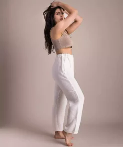 Soluna Collective Oyster Relaxed Pants