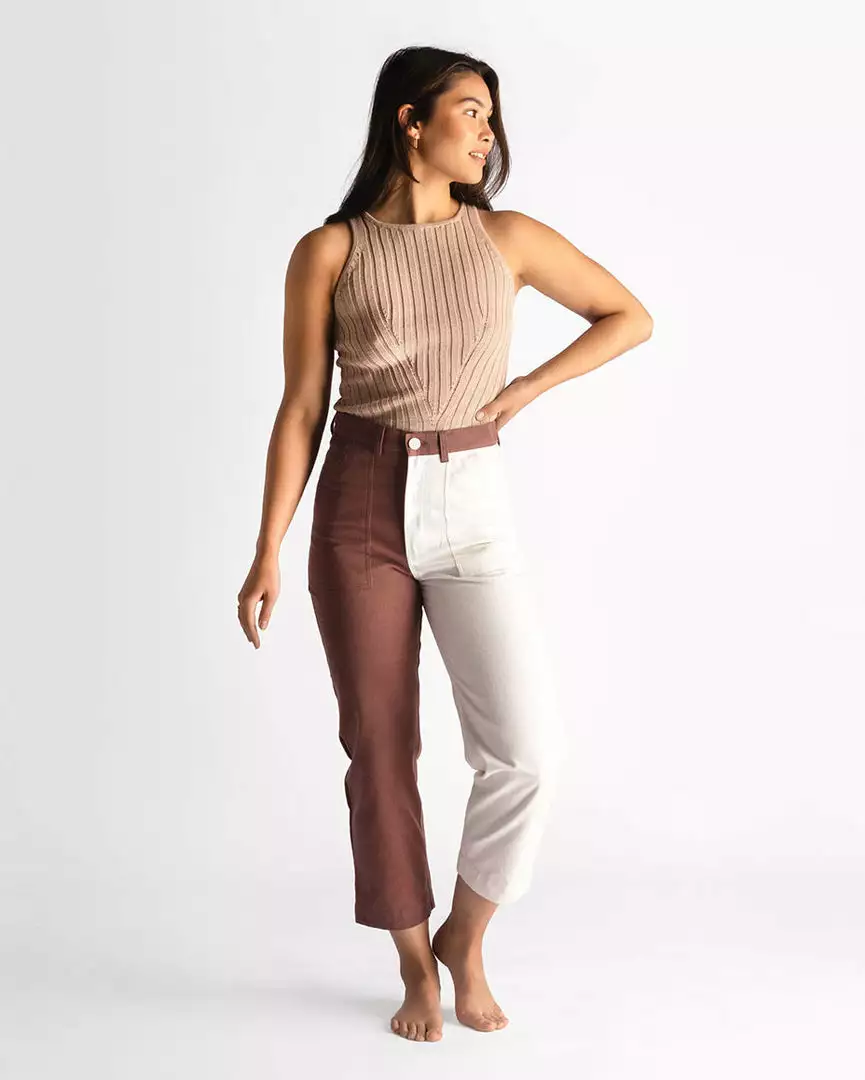 Soluna Collective Two-Tone Cargo Pants 1 Soluna Collective Two-Tone Cargo Pants