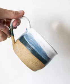 Moonshine Design Speckled Stoneware Mug Set 16 Moonshine Design Speckled Stoneware Mug Set