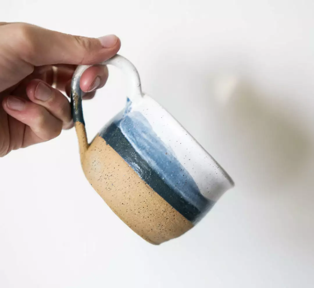 Moonshine Design Speckled Stoneware Mug Set 6 Moonshine Design Speckled Stoneware Mug Set