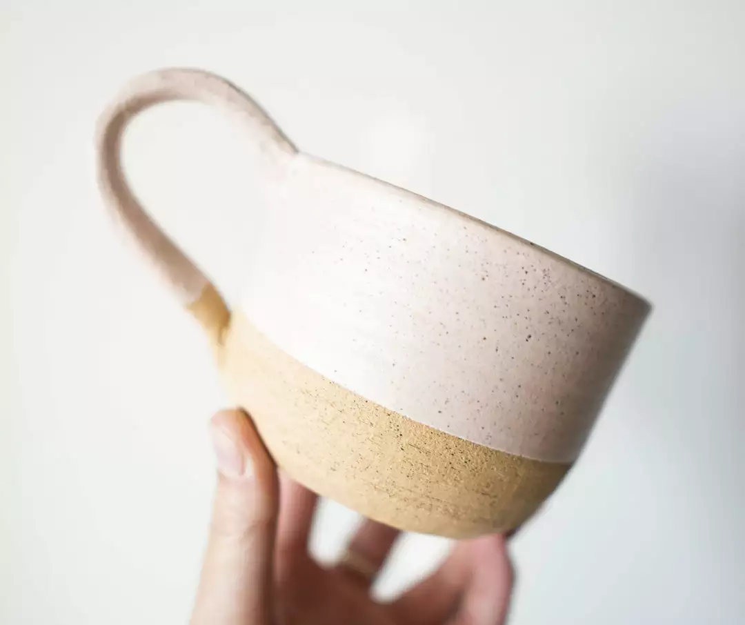 Moonshine Design Speckled Stoneware Mug Set 2 Moonshine Design Speckled Stoneware Mug Set