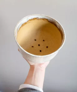 Moonshine Design Speckled Stoneware Planter