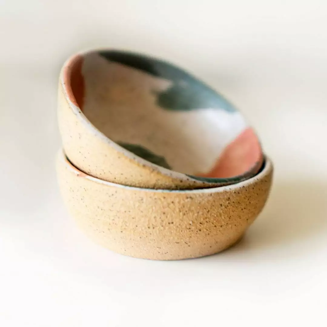 Moonshine Design Speckled Stoneware Small Dish Set Home Goods 1 Moonshine Design Speckled Stoneware Small Dish Set Home Goods