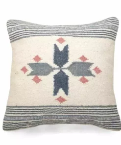 Casa Amarosa Star Cross Wool Throw Pillow Cover Home Goods