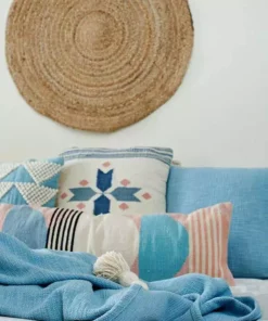 Casa Amarosa Star Cross Wool Throw Pillow Cover Home Goods