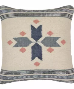 Casa Amarosa Star Cross Wool Throw Pillow Cover Home Goods