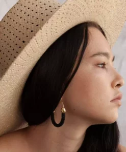 Stella Fluorescent Kumi Hoop Earrings