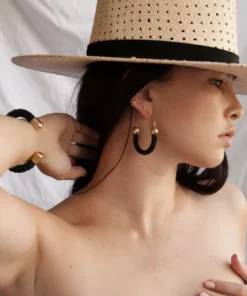 Stella Fluorescent Kumi Hoop Earrings