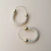 Stella Fluorescent Kumi Hoop Earrings