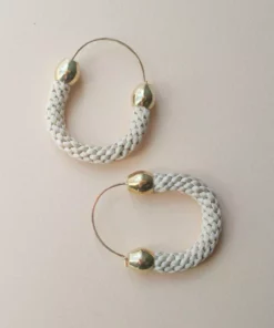 Stella Fluorescent Kumi Hoop Earrings