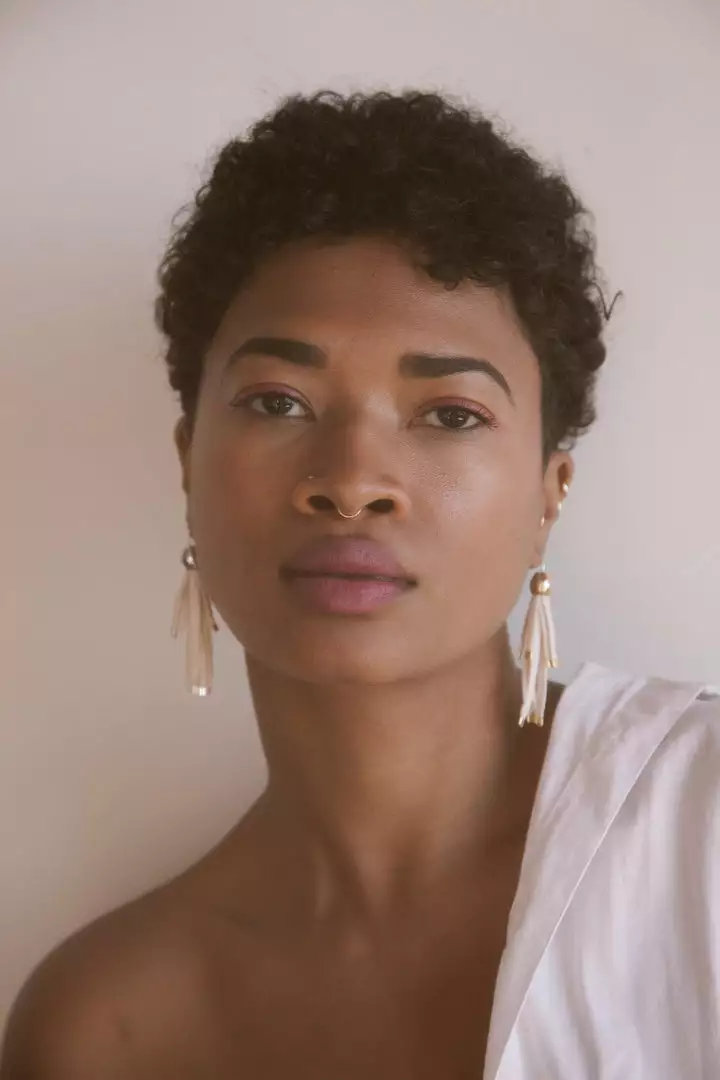 Stella Fluorescent Pod And Strand Earrings 4 Stella Fluorescent Pod And Strand Earrings