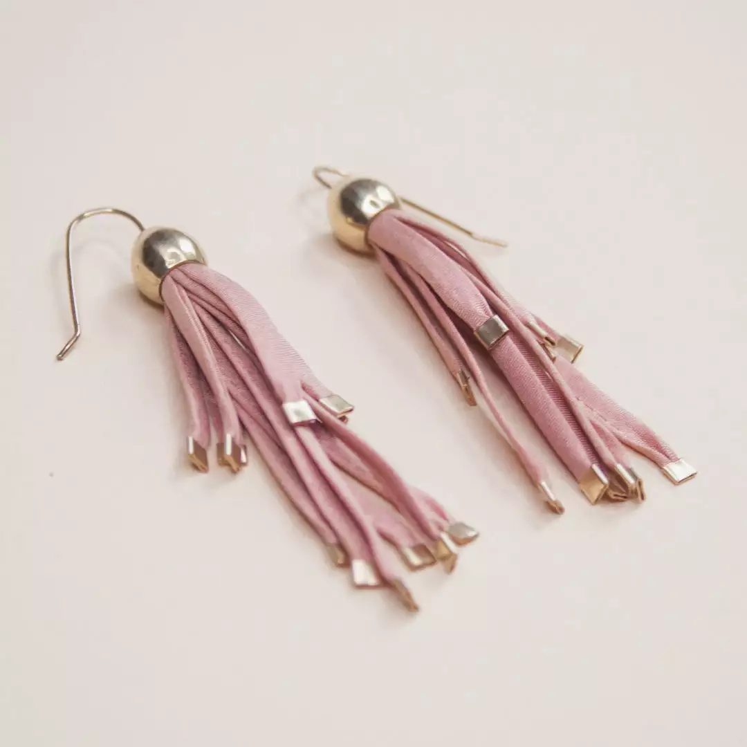 Stella Fluorescent Pod And Strand Earrings 3 Stella Fluorescent Pod And Strand Earrings