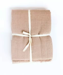 Creative Women Best Sellers Stone Washed Linen Tablecloth - Blush