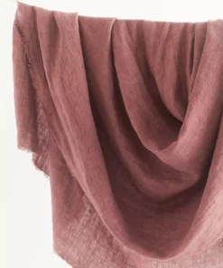 Creative Women Home Goods Stone Washed Linen Throw Blanket