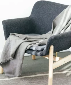 Creative Women Home Goods Stone Washed Linen Throw Blanket