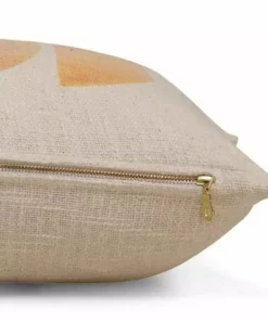 Casa Amarosa Home Goods Stripe And Semicircle Lumbar Pillow Cover