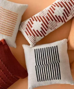 Casa Amarosa Stripe Throw Pillow Cover - Black 12 Casa Amarosa Stripe Throw Pillow Cover - Black