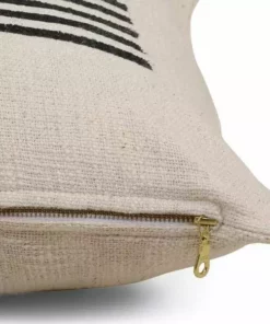 Casa Amarosa Stripe Throw Pillow Cover - Black 19 Casa Amarosa Stripe Throw Pillow Cover - Black