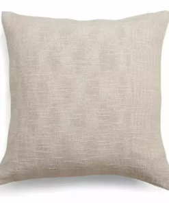 Casa Amarosa Stripe Throw Pillow Cover - Gold Earth