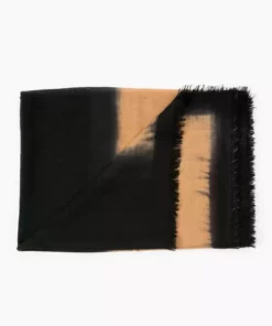 Studio Variously Handcrafted Aria Black Cashmere Scarf