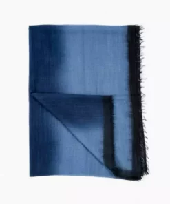 Studio Variously Handcrafted Aria Indigo Scarf