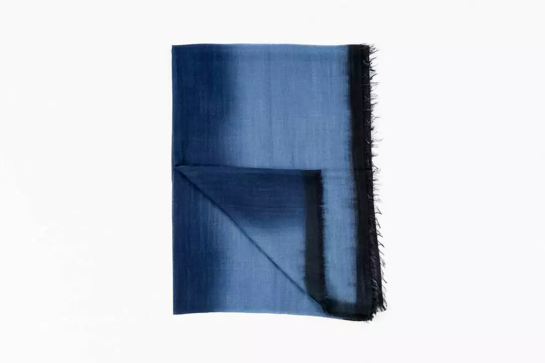 Studio Variously Handcrafted Aria Indigo Scarf 1 Studio Variously Handcrafted Aria Indigo Scarf